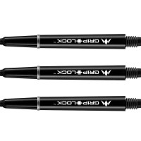 Masquedardos Cañas Mission Darts Griplock Negro Intb 41mm S1062