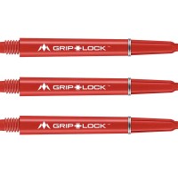 Masquedardos Cañas Mission Darts Griplock Roja Larga 48mm S1070