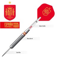 Masquedardos Darts Offizielle Fußballlizenz Spanien Messing 22g D1426