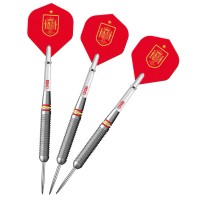 Masquedardos Darts Offizielle Fußballlizenz Spanien Messing 22g D1426