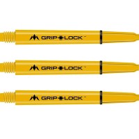 Masquedardos Cañas Mission Darts Griplock Amarilla Larga 48mm S1079