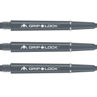 Masquedardos Cañas Mission Darts Griplock Gris Larga 48mm S1088