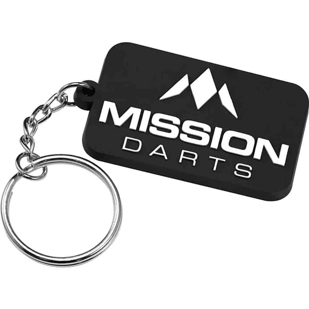 Masquedardos A chaveira Mission Darts Pvc branco Bx109