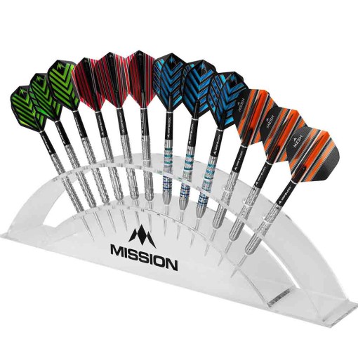 Masquedardos Darts unterstützen Mission Darts Station 12 Darts Bx007