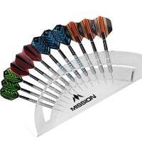 Masquedardos Suporte Darts Mission Darts Estação 12 Darts Bx007