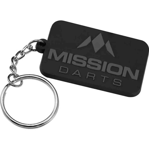 Masquedardos Key chain Mission Darts It's a grey PVC Bx110