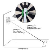 Masquedardos Metro Con Mosqueton Misision Darts Bx076