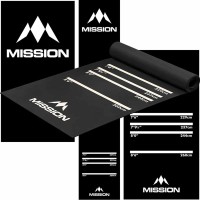 Masquedardos Mission It 's a heavy rubber pro level dart mat