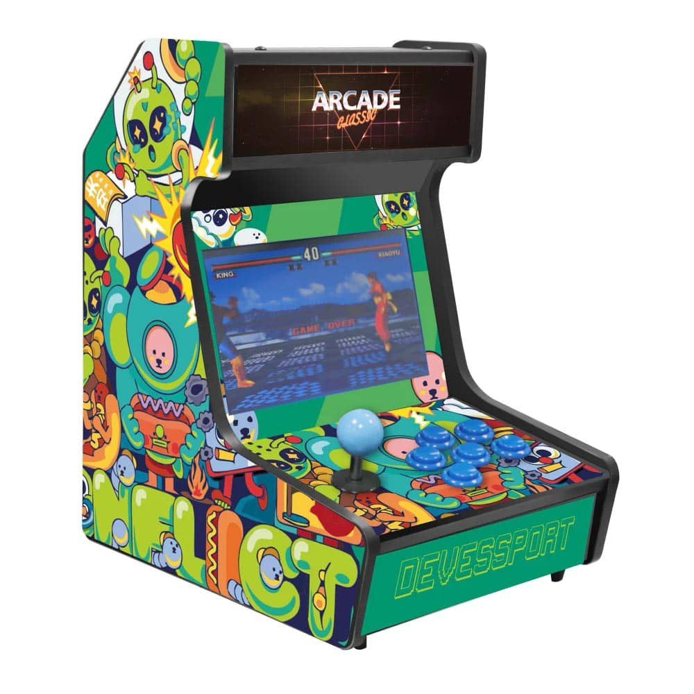 Masquedardos Arcade Bartop Adventure Pantalla 10.1p 2 Jugadores +6000 Juegos 3719