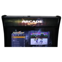 Masquedardos Großer Arcade-Gotham-Arcade-Automat, 128 cm, 26 Zoll, 2 Spieler, 6000 Spiele, 3723