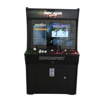 Masquedardos Big Arcade Pacman Arcade Machine 128cm 26 Pouces 2 Joueurs +6000 Jeux 3724