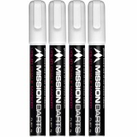 Masquedardos Rotulador Tinta Liquida 4 Unidades Color Blanco