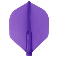 Masquedardos Fit Flight Feathers 6 Units. Purple Rocket