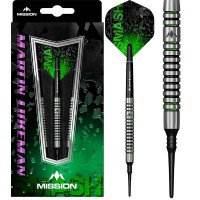 Masquedardos Dart Mission Martin Lukeman Black and green 90% 20g D0866