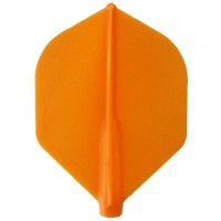 Masquedardos Fit Flight Feathers 6 Units. Orange Rocket