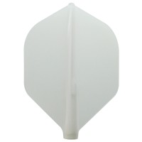 Masquedardos Fit Flight Feathers 6 Units. Transparent White Rocket