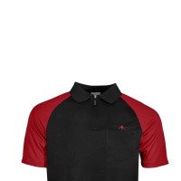 Masquedardos Polo Exos Cool Fx Rosso Nero L Ds1613-l