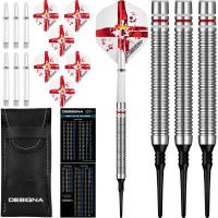 Masquedardos Darts Designa Patriot X Darts Severná Írsko 90% 20g D9527