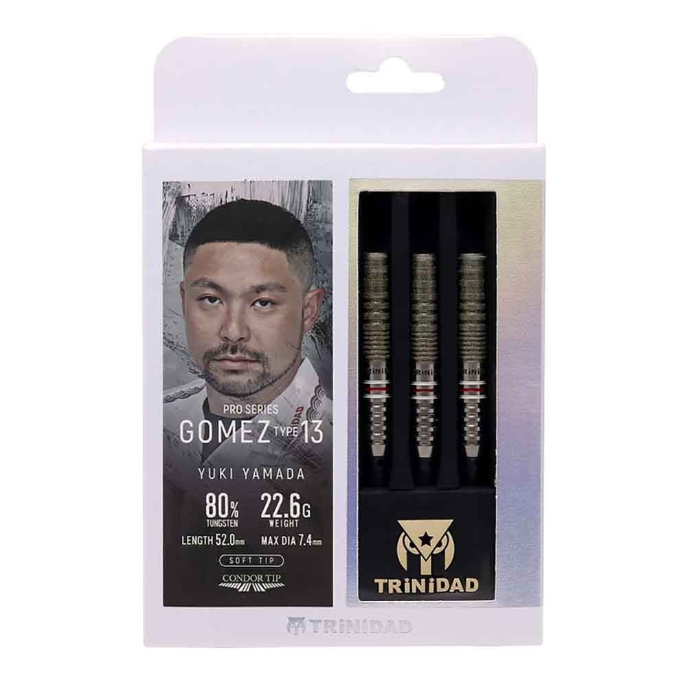 Dardos Trinidad Darts Gomez Type 13 80% 22.6g - MAS QUE DARDOS