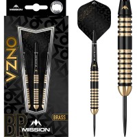 Masquedardos Darts Onza M4 Mission Black gold brass 24g pointed steel D1578