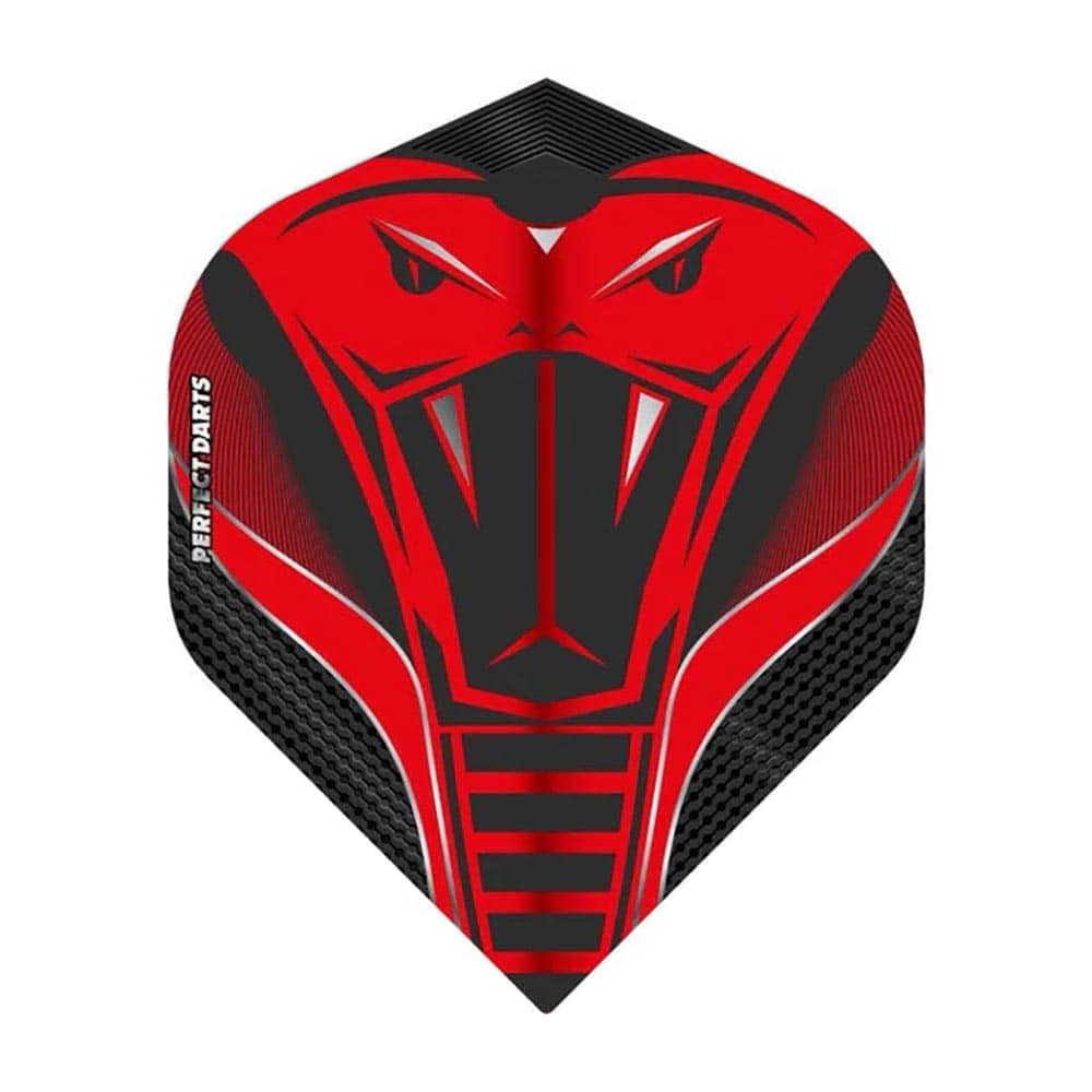 Masquedardos Dardos perfeitos Super Cobra No2 Std Red Flights F3247