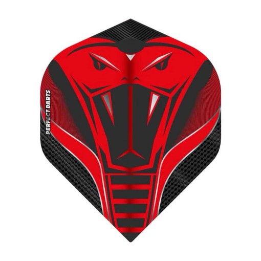 Masquedardos Perfect Darts Super Cobra Flights No2 Std Red F3247