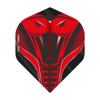 Masquedardos Dardos perfeitos Super Cobra No2 Std Red Flights F3247