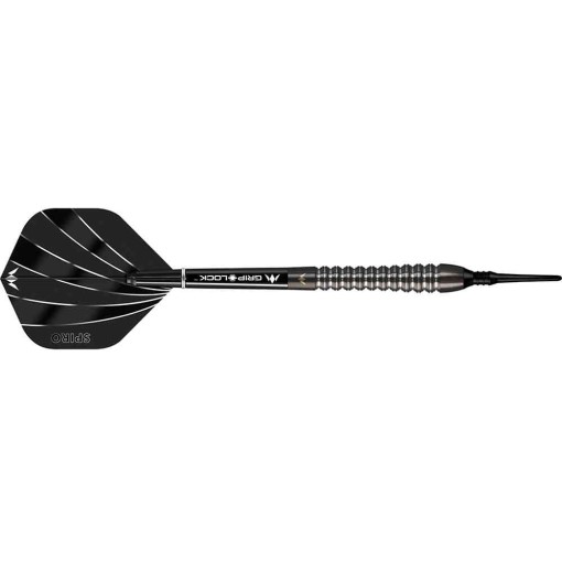 Masquedardos Darts Mission Spiro Graphite Pvd M2 Schwarz 90% 19g