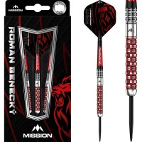 Masquedardos Dart Mission Roman Benecky black red 90% 22g D1623