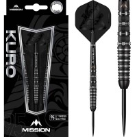 Masquedardos Dardo Mission Kuro M3 Negro traseiro Iso Grip 90% 22g D5394