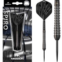 Masquedardos Dardo Mission Spiro M2 Graphite Pvd Preto 90% 22gr D1507