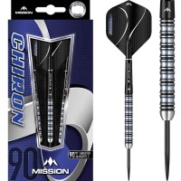 Masquedardos Darts Mission Chiron M1 Schwarz Blau Elektrisch 90% 22gr D1558