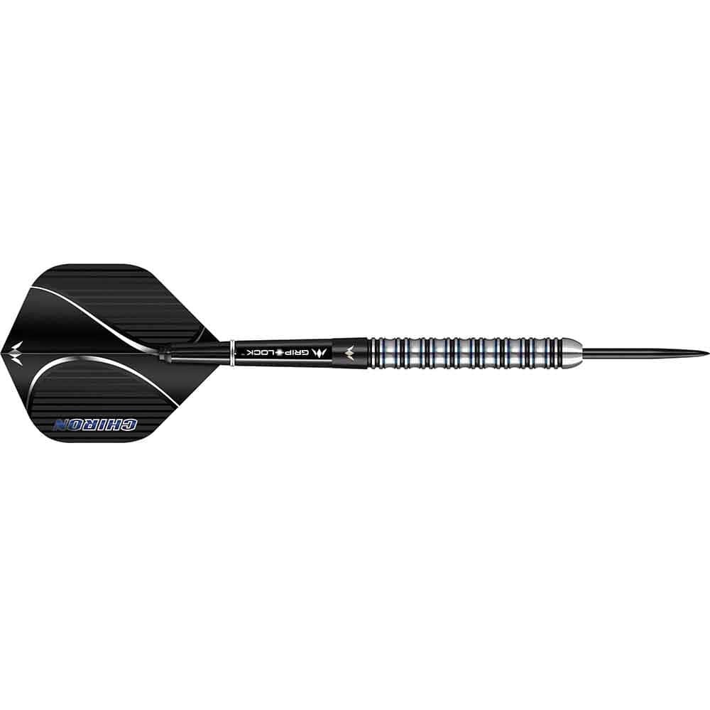 Masquedardos Darts Mission Chiron M1 Schwarz Blau Elektrisch 90% 24gr D1559