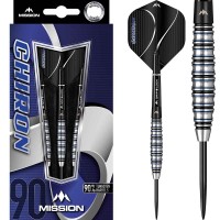 Masquedardos Darts Mission Chiron M2 Schwarz Blau Elektrisch 90% 23gr D1561