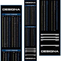 Masquedardos Designa Lattiasuoja Kassat Sininen 290cmx80cm Mat38