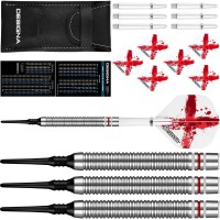 Masquedardos Dardos Designa Patriot X Darts Inglaterra 90% 20g D9522