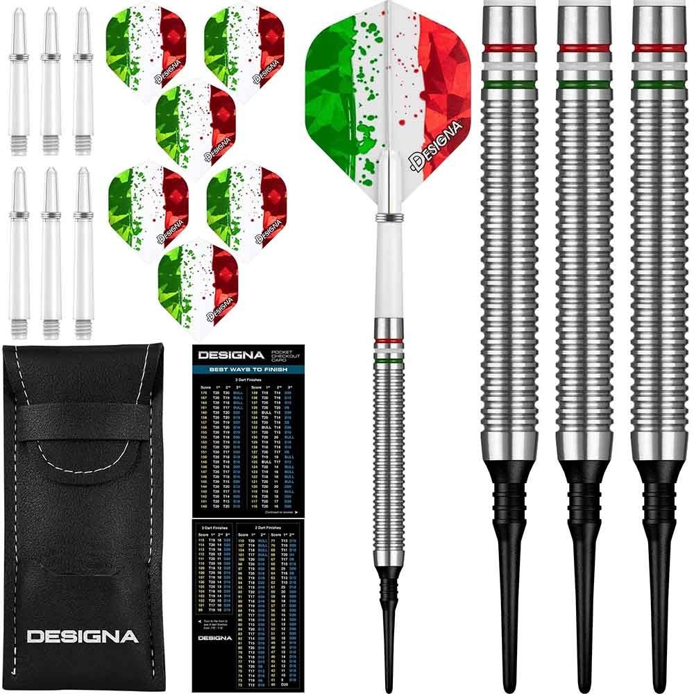 Masquedardos Dardos Designa Patriot X Darts Italia 90% 20g D9530