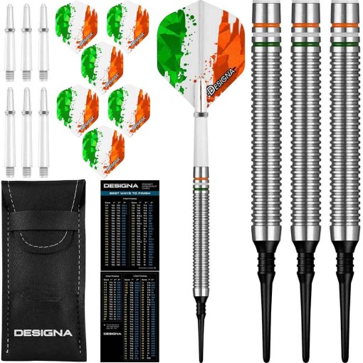 Masquedardos Darts Designa Patriot X Darts Ireland 90% 20g D9525