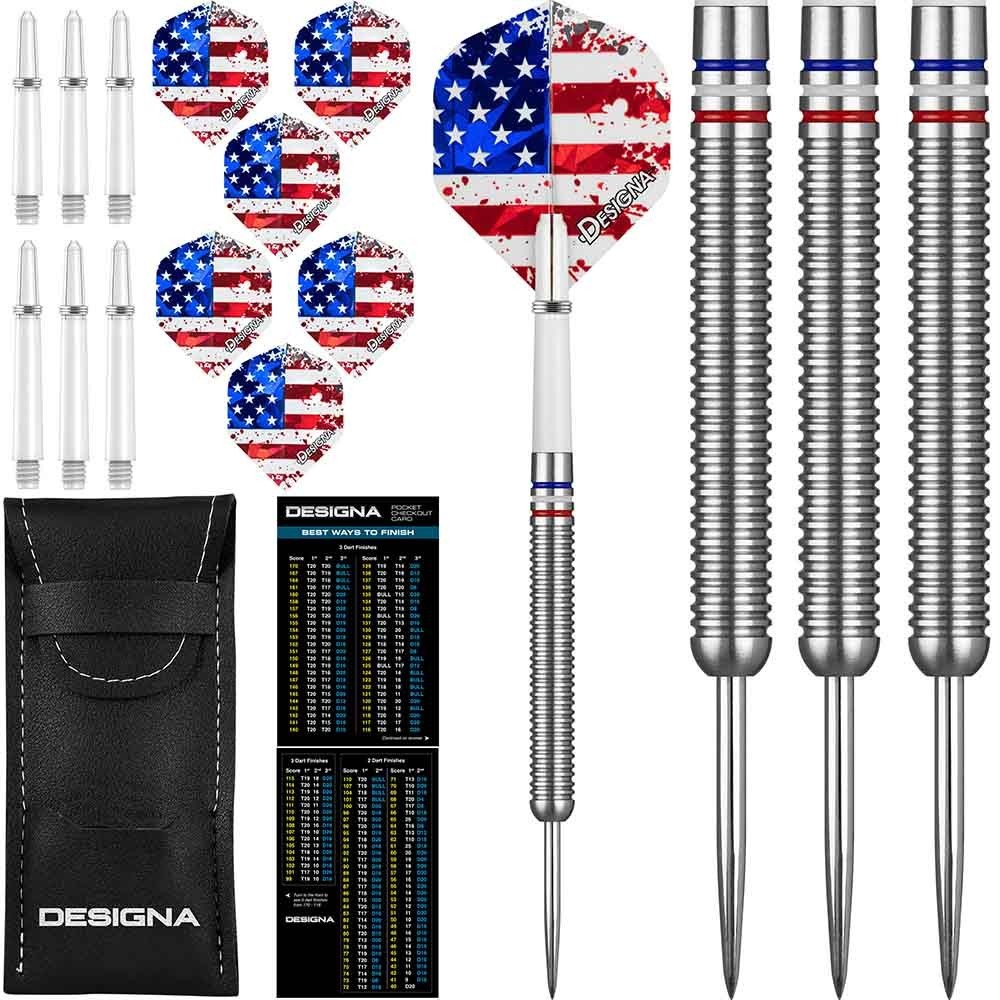 Masquedardos Darts Designa Patriot X Darts Usa 90% 24g D0726