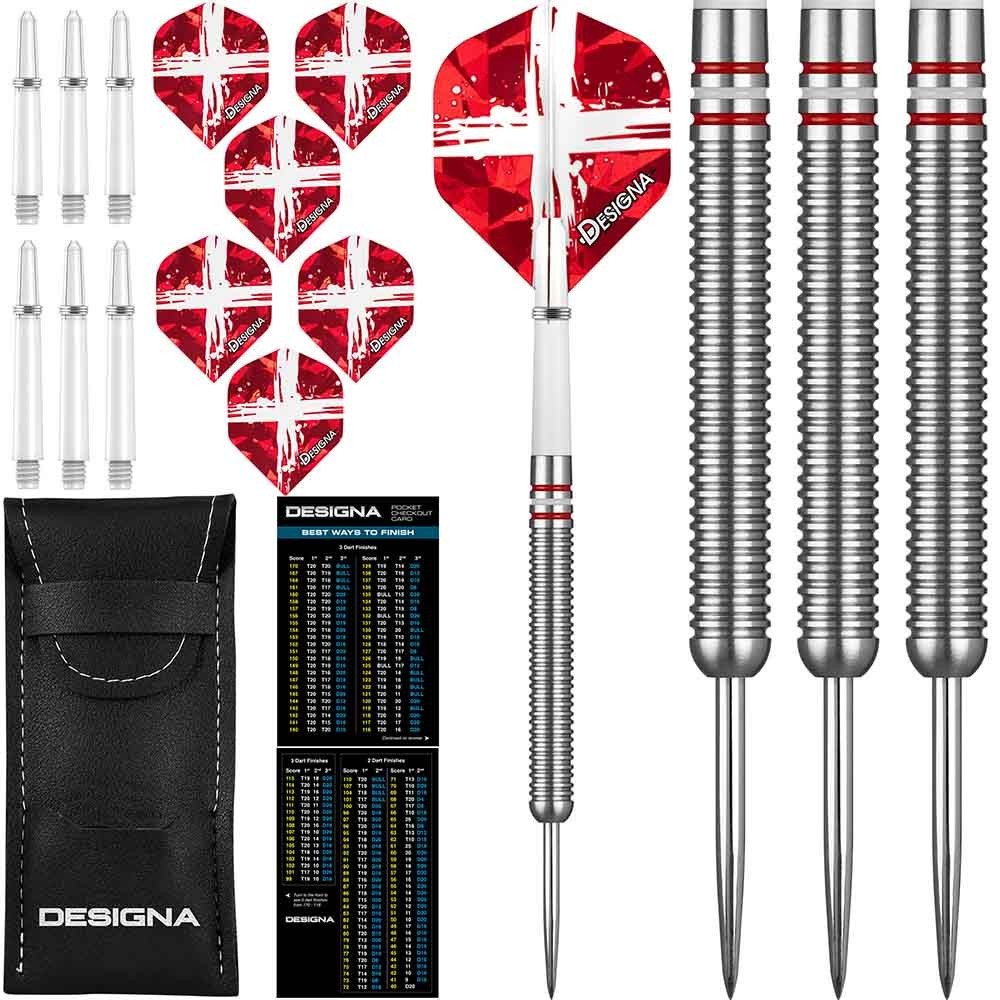 Masquedardos Dardos Designa Patriot X Darts Dinamarca 90% 24g D0744