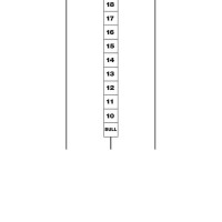 Masquedardos Perfectdarts Darts Cricket Board Weiß Pdsco01