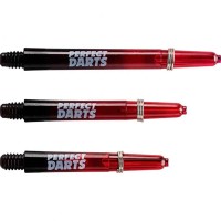 Masquedardos Cañas Perfectdarts Dos Tonos Negro Rojo Larga S1200