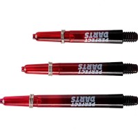 Masquedardos Cañas Perfectdarts Dos Tonos Negro Rojo Larga S1200