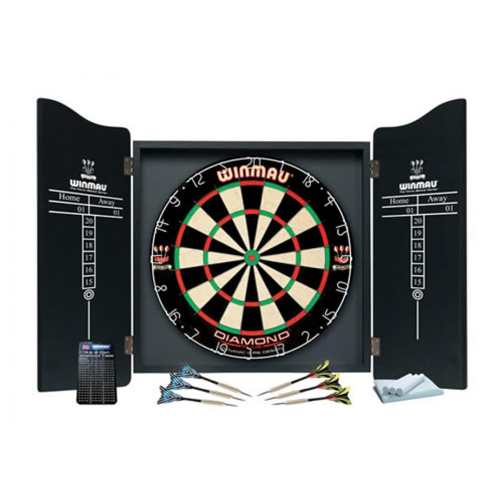 Masquedardos Wardrobe + Diana Winmau Professional Darts Set 5003