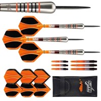 Masquedardos Darts Perfect Darts Solarfox 2 Bomb Black Orange 90% 24g D3548