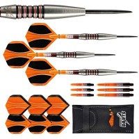 Masquedardos Dardos Perfect Darts Solarfox 1 Hrebenatka Negro Naranja 90% 24g D3545