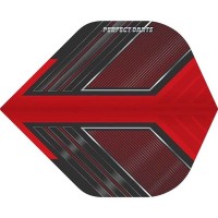 Masquedardos Dardos perfeitos Space Raider No2 Std Preto Vermelho F3246 Vôos