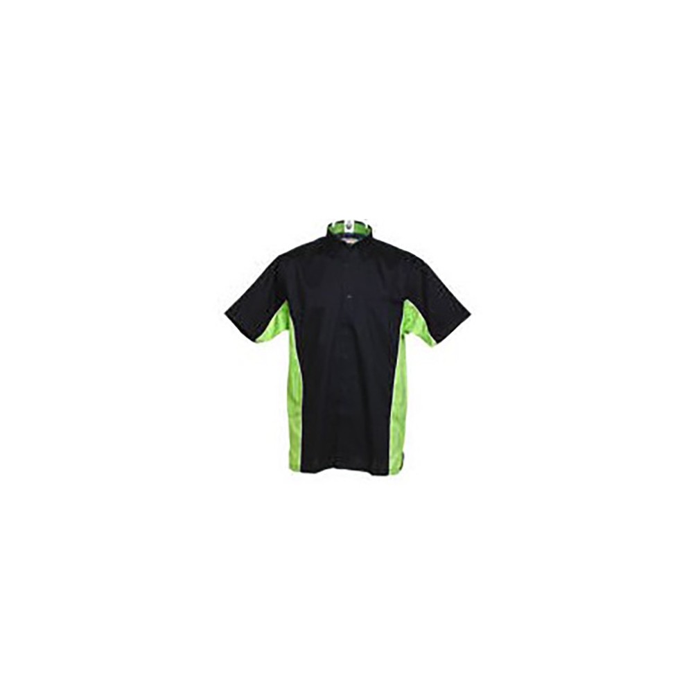 Masquedardos Black And Lime Dart Športové tričko L Kk185nl-l