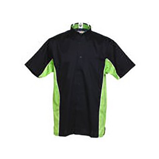 Masquedardos Camisa esportiva Dart preta e limão L Kk185nl-l