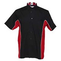 Masquedardos Sport Dart shirt black and red S Kk185nr-s